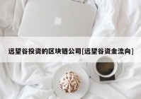 远望谷投资的区块链公司[远望谷资金流向]